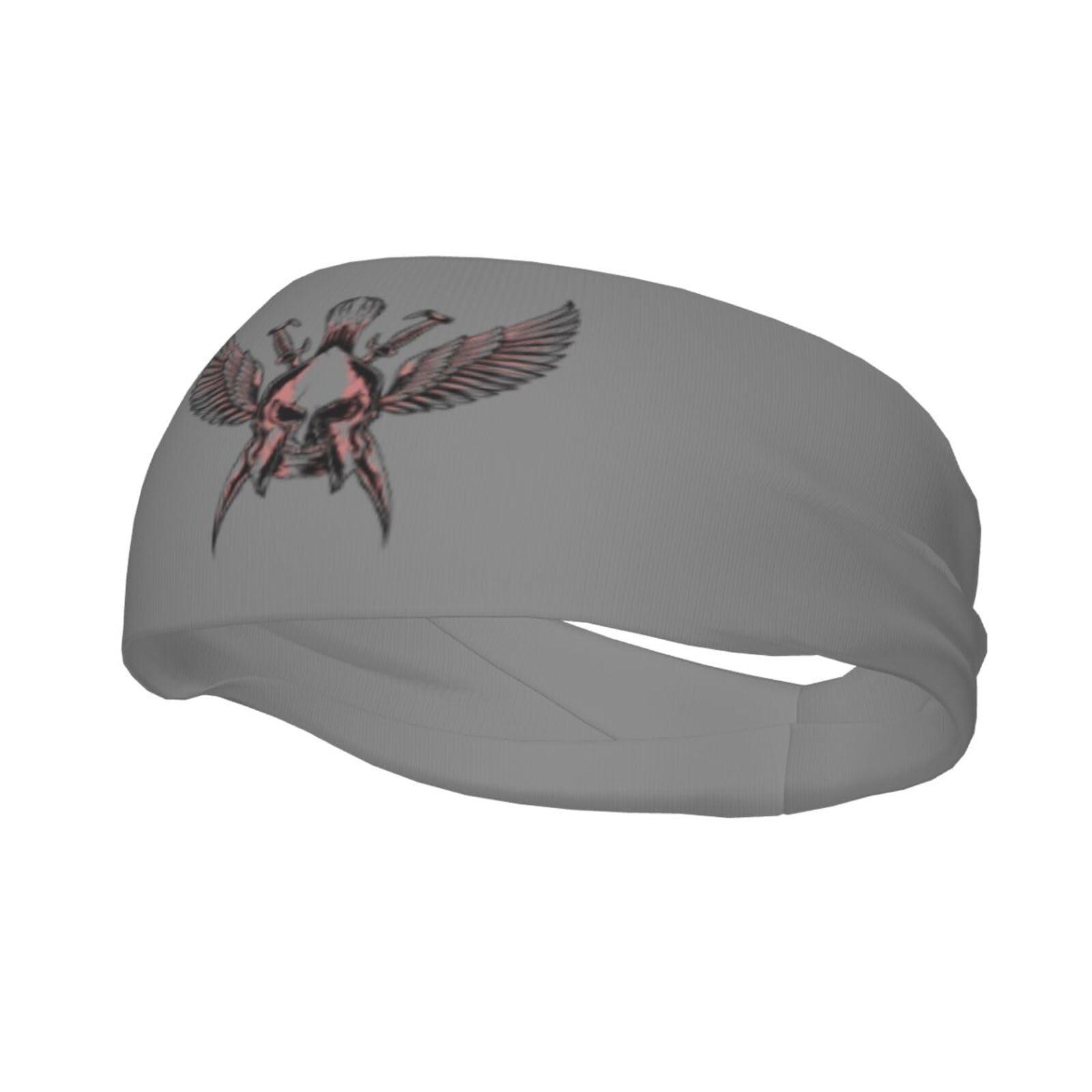 SIYTUAU The Spartans of The Sword Headbands for Women Men Breathable Sports Headband Outdoor Interior Sports Wicking Hair Ties Leisure Hair Bands