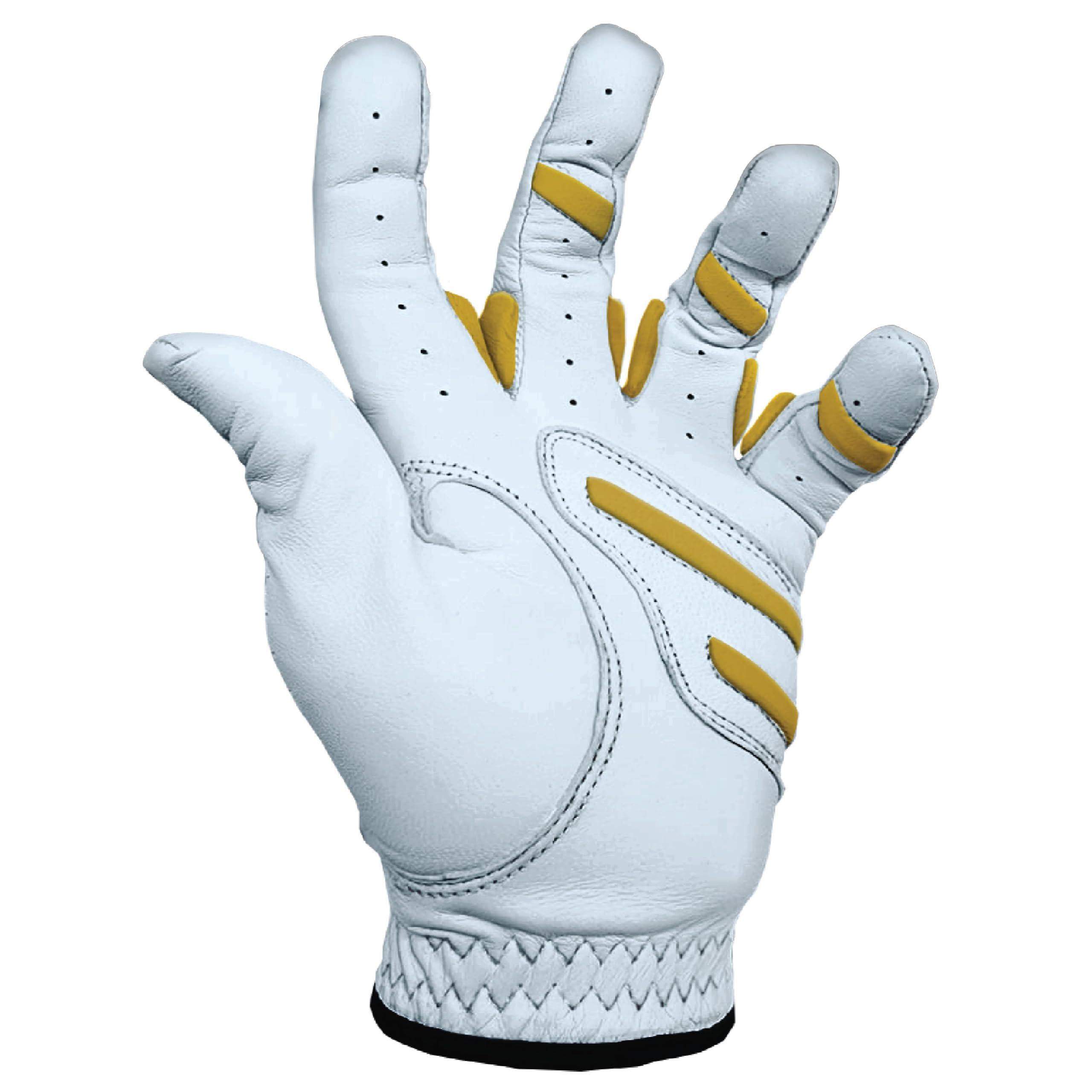 MONKEY GRIP MONKEY GRIP Golf Glove Bearing Capacity Non silp No Slice pad Premium Lether Power Pad Left Hand (Man-X_Large)