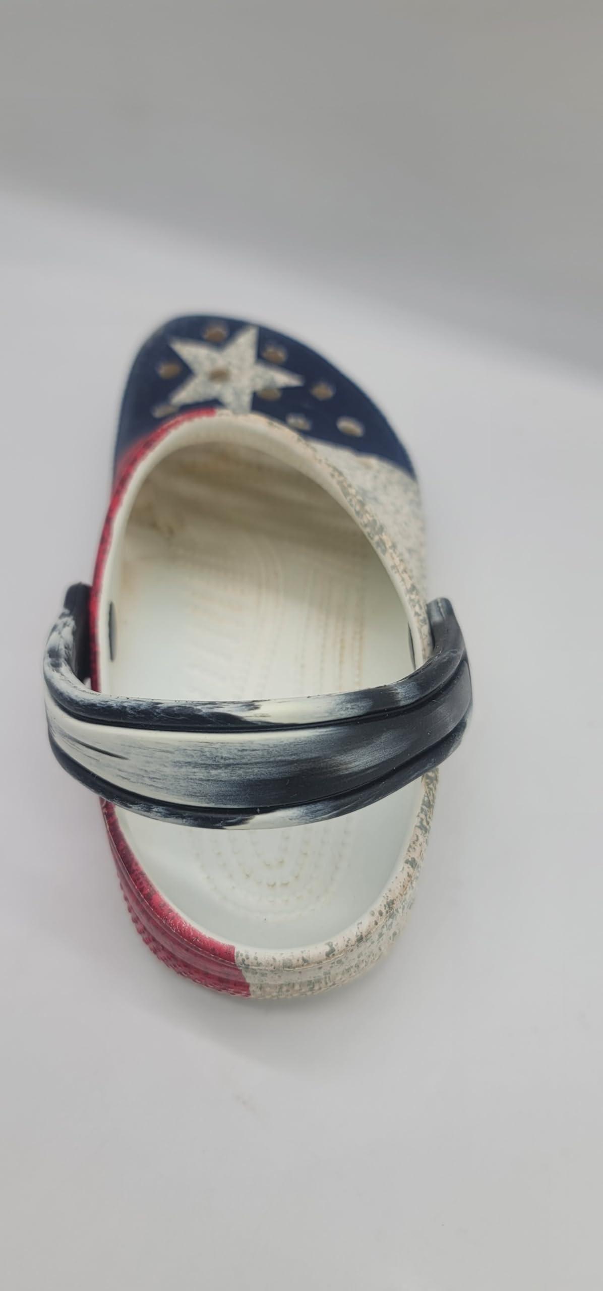 Snappy Shoe Rivets Snappy Straps for your Clogs or Croc (blackwhite, 8inches)