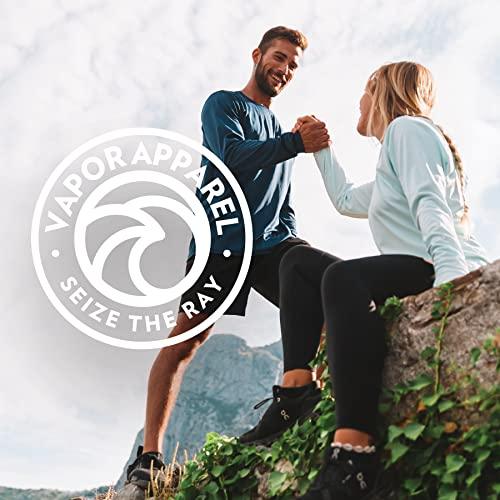 Vapor Apparel Vapor Apparel Mens UPF 50+ UV Sun Protection Long Sleeve Performance Hoodie for Sports and Outdoor Lifestyle, Medium, Arctic Blue