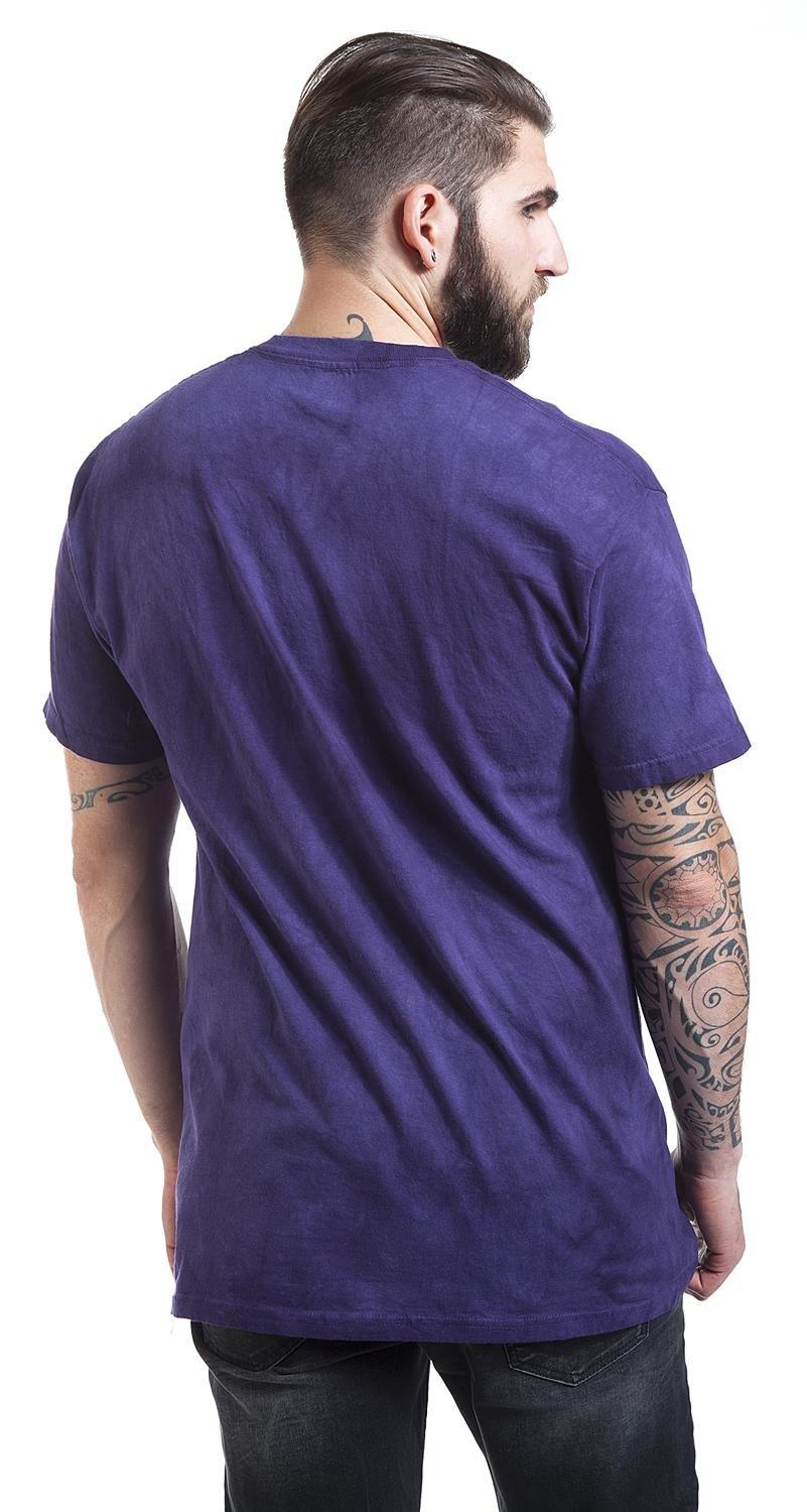 The Mountain The Mountain Dj Peace Adult T-Shirt, Purple, Small