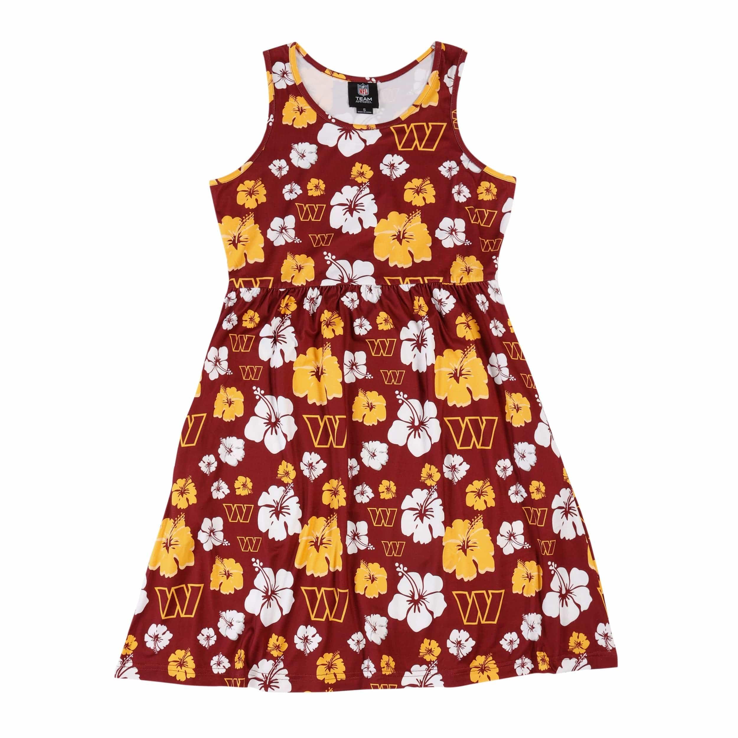 FOCO foco NFL Womens Fan Favorite Floral Sun Dress