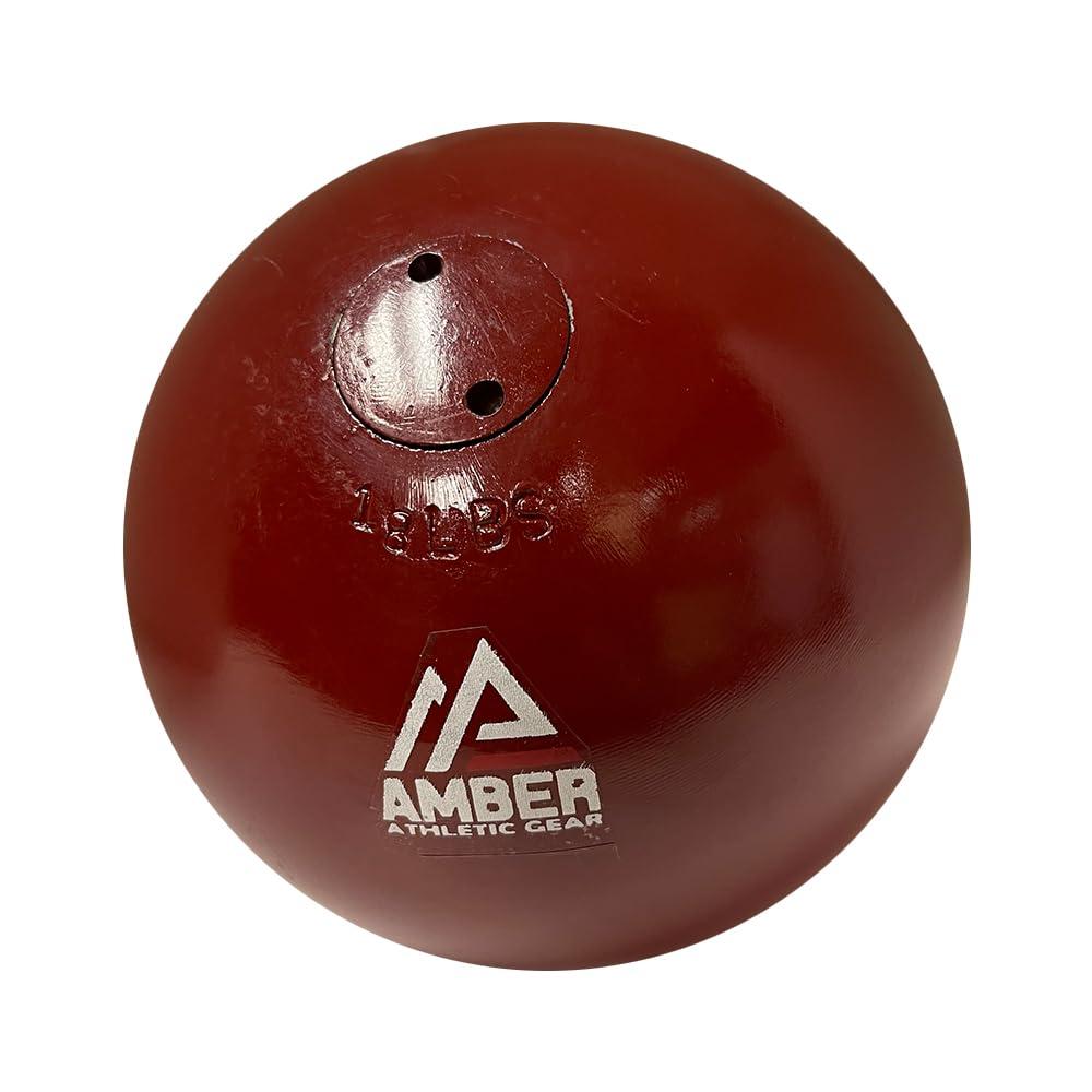 Amber Fight Gear Amber Fight Gear Precision Performance 9.07kg/20lb Iron Shot Put Versatile Training and Competition Excellence with Sturdy Cast Iron Build and Durable Polyurethane Coating Brown