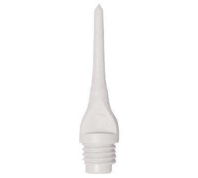Mueller Recreational Products, Inc. Mueller 1/4" Plastic Keypoint Dart Tip – Bag/100 - American Made (White)