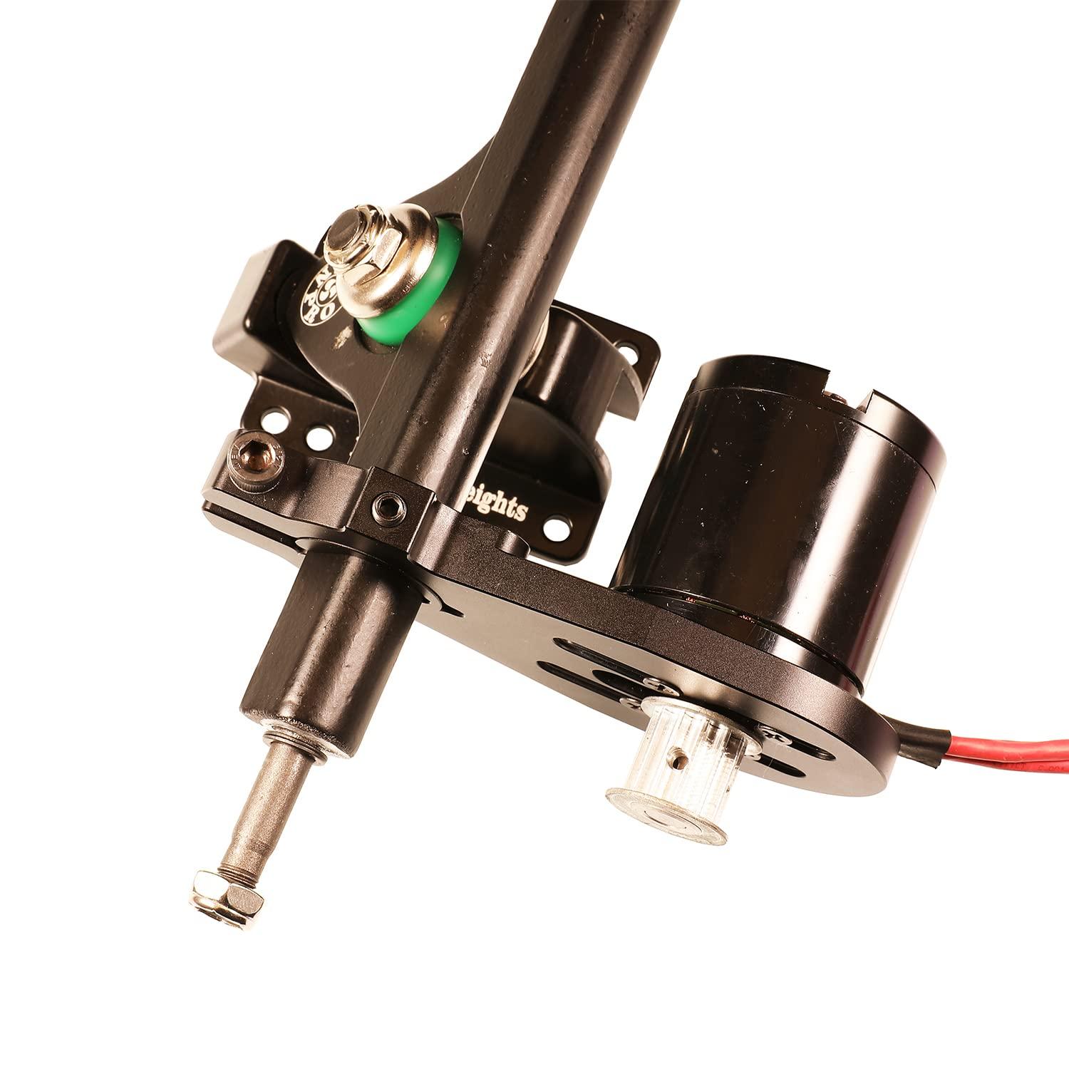 vanpro vanpro DIY Electric Skateboard Brushless Motor Mount Bracket /80MM 90MM 97MM 100MM Pulley Wheel KIT Belt 5M