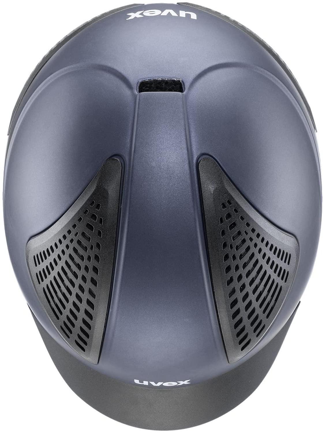 uvex sports uvex exxential II MIPS Horse Riding Helmet for Women & Men, Navy mat, S-M - Adjustable Helmet with Integrated MIPS System