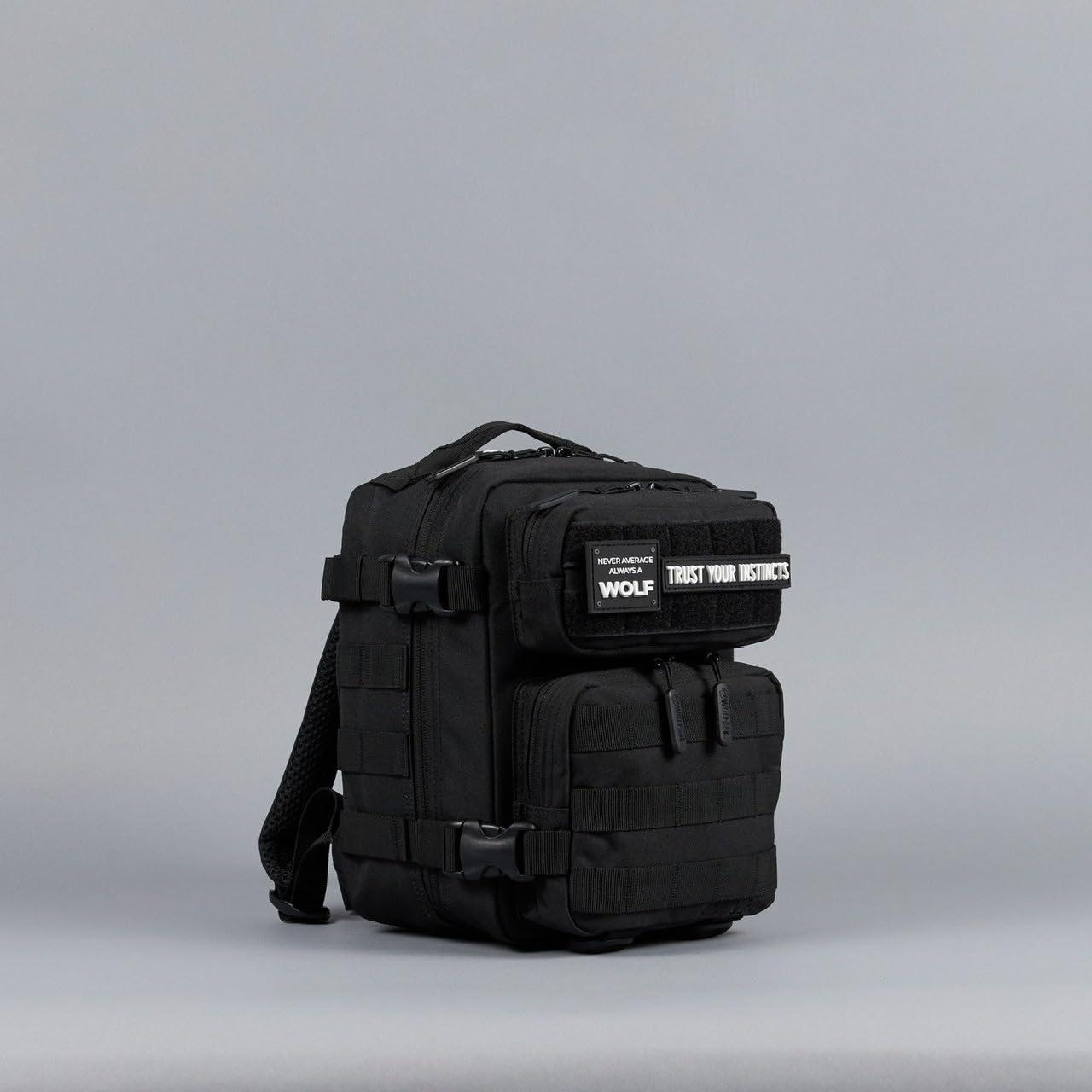 WOLFpak WOLFpak 9L Mini Meal Prep Management Backpack (Alpha Black) Lunch Box, Cooler, Travel, Insulated Bag, Daypack