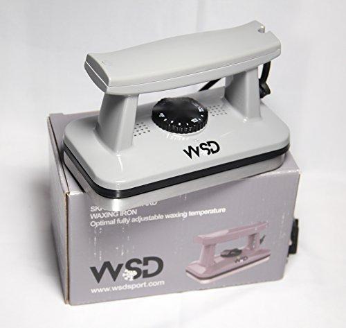 WSD WSD Ski and Snowboard Wax Iron ski Tune Up Waxing Iron with Bonus 50 Gram Wax New (Cool Gray)