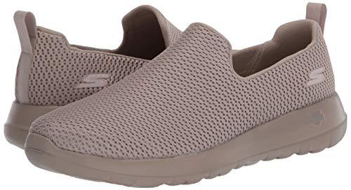 Skechers Skechers Go Walk Max - Athletic Air Mesh Slip On Walking Shoe mens,Taupe,9.5