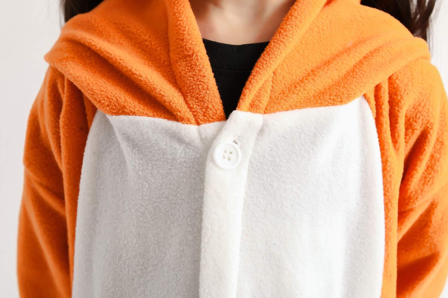 UNICORN GIFT UNICORN GIFT Unisex Kangaroo Animal Costume, Kids Animals Onesie PajamasHalloween Cosplay Costume Boys & Girls(8-10 Years)