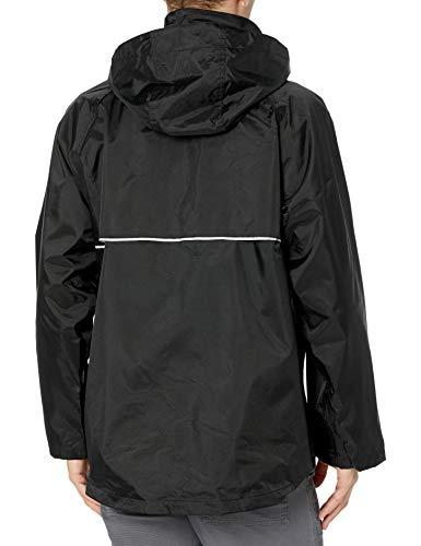 VIKING VIKING Journeyman 420D Waterproof Jackets for Men - Heavy-Duty Hooded Industrial Jacket for Construction and Forestry, Black - X-Large