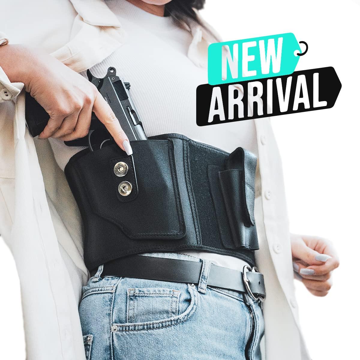 LPV PRODUCTS Award-Winning Belly Band Holster for Deep Concealment | Magnet Retention for 99% of Handguns | Military-Grade Durability & Closure, Extra-Wide Comfort Band | 40% Faster Draws, Trusted by Pros & Vets