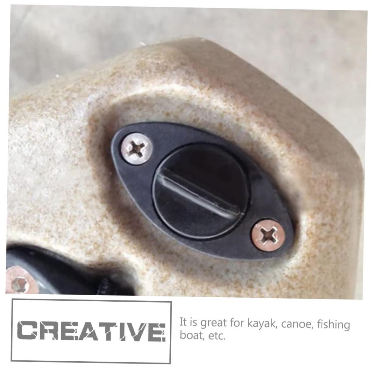 HANABASS HANABASS 2pcs Nylon Scupper Plugs for Kayaks Drain Stoppers for Water Intrusion Prevention Easy Installation Performance Essential Kayak Supplies