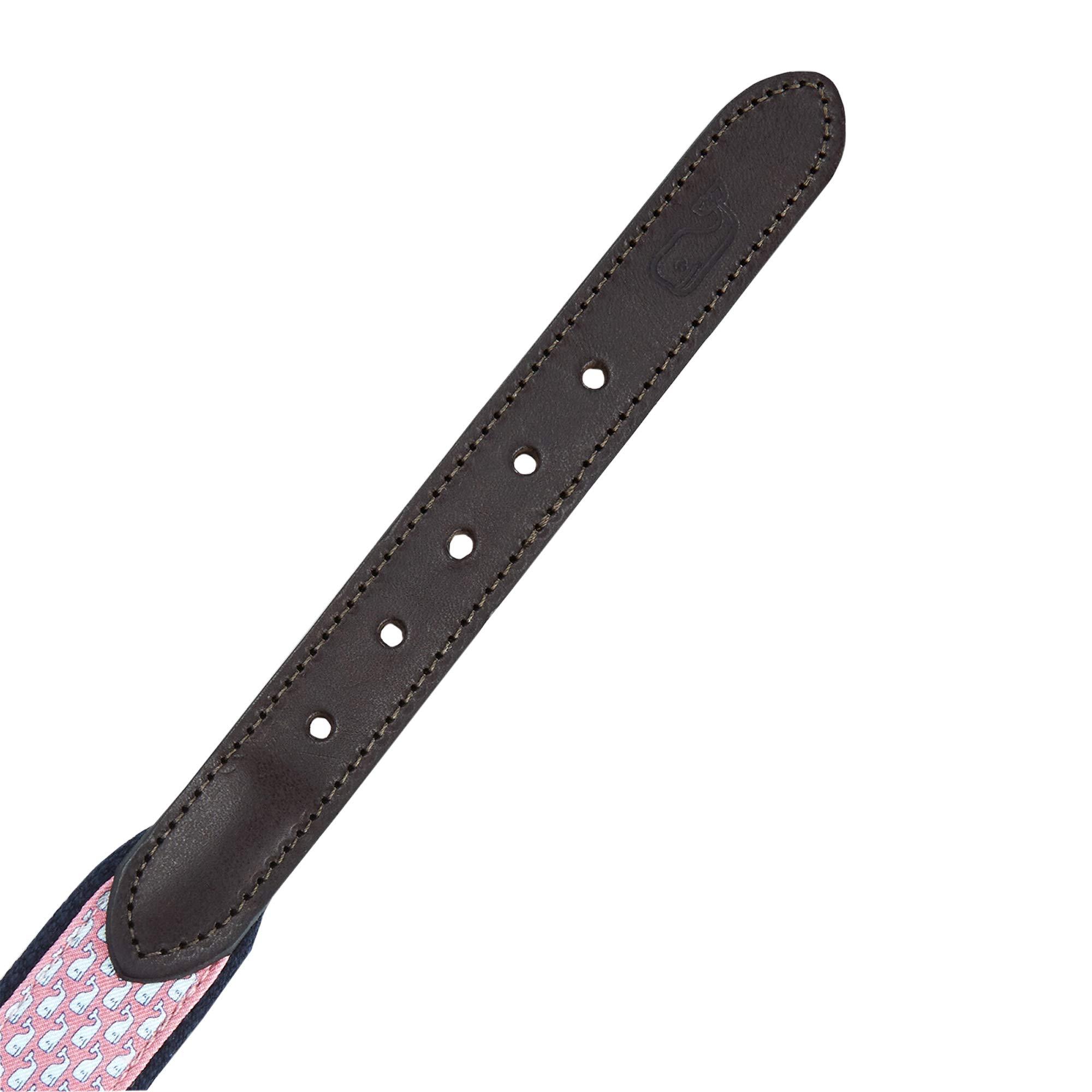 vineyard vines vineyard vines Boys Whale Canvas Leather Belt