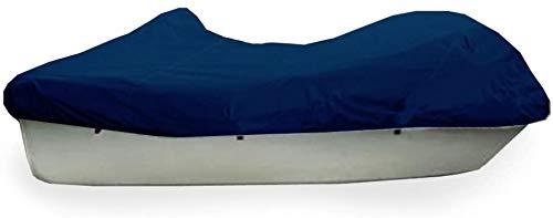 TAYLOR MADE PRODUCTS Trailerite Semi-Custom Boat Cover for 3 Seater Paddle Boats, Navy (7'2" CL x 61" B)