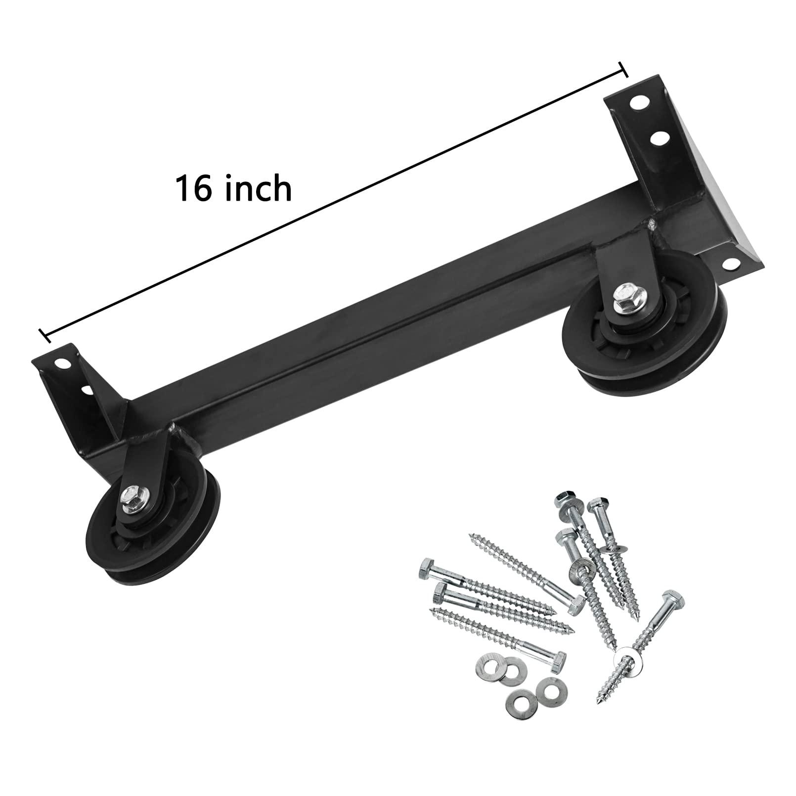 Luwint Luwint Ceiling Mount Fitness Pulley System, LAT Pulldown Attachments for DIY Home Gym Garage