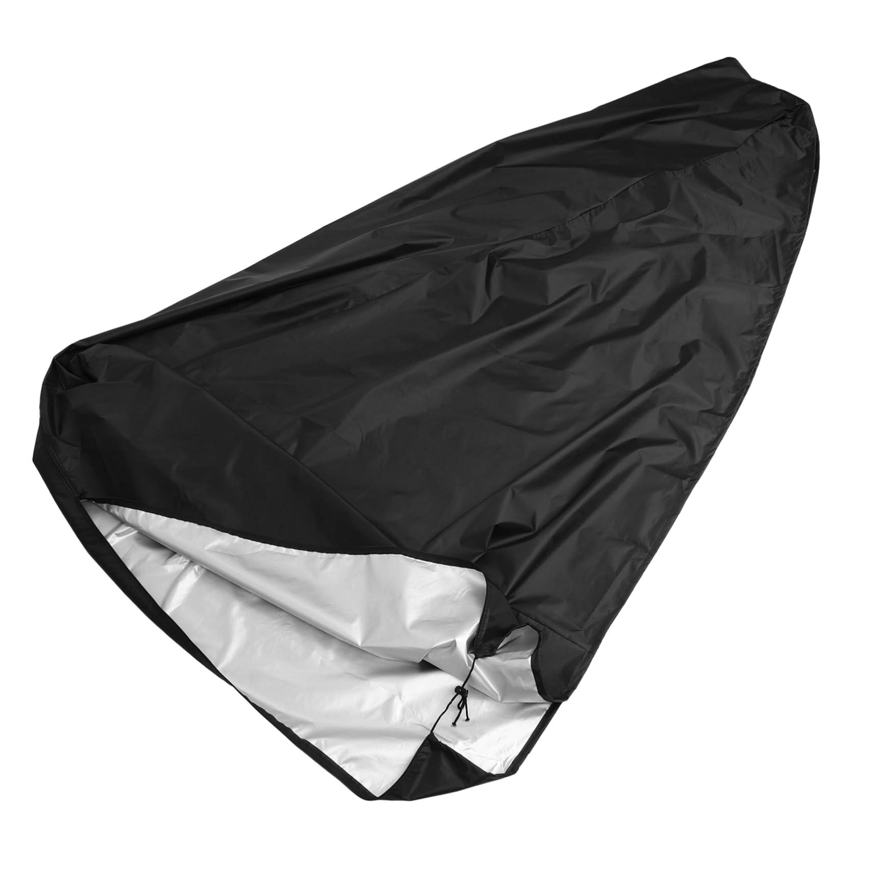 BRIGHTFUFU BRIGHTFUFU Running Machine Cover Treadmill Protective Cover Oxford Black Home Gym Equipment