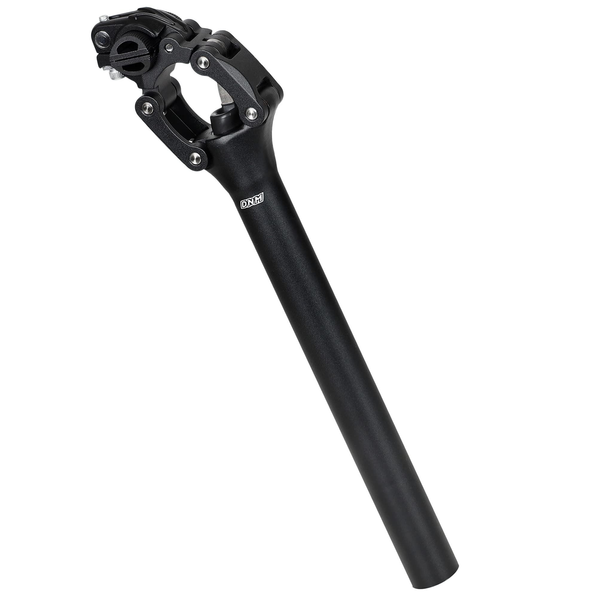 DNM DNM Suspension Mountain MTB Road Bike Bicycle Seatpost Seat Shock Absorber Post - Travel 20mm Vertical & 15mm Horizontal - Length 350mm - Recommended Load Weight 176-220 lbs - Clamp 30.9mm