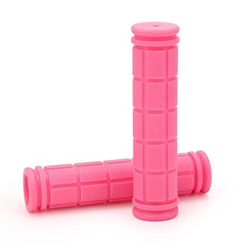 Coolrunner Coolrunner Bike Handlebar Grips, Bicycle Grips for Kids Girls Boys, Non-Slip Rubber Mushroom Grips for Scooter Cruiser Seadoo Tricycle Wheel Chair Mountain Road Urban Foldable Bike MTB BMX