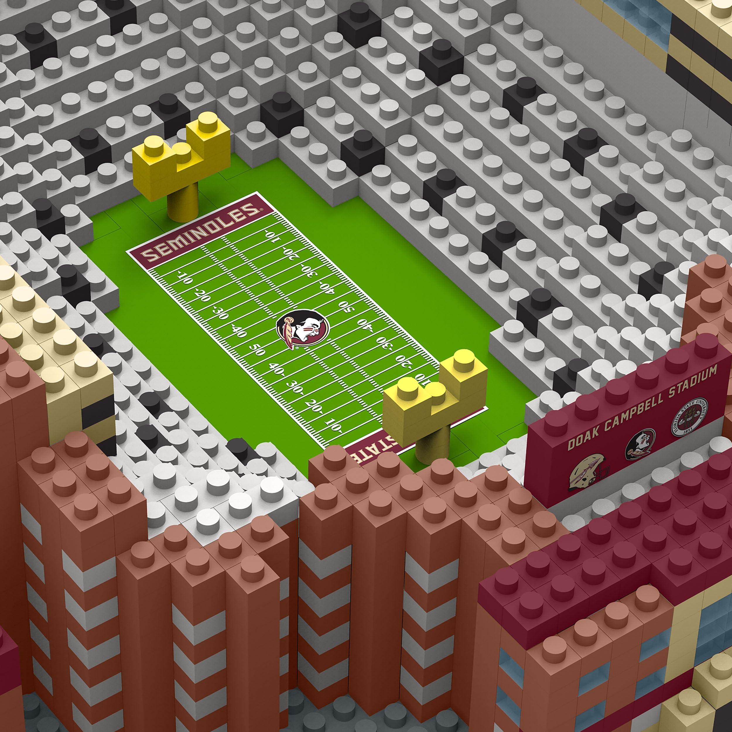 FOCO FOCO Florida State Seminoles NCAA Mini BRXLZ Stadium - Doak Campbell Stadium