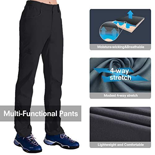 KAILAS KAILAS 9A Onsight Rock Climbing Hiking Pants Quick Dry Multi-Functional Casual Stretch Trousers Black M