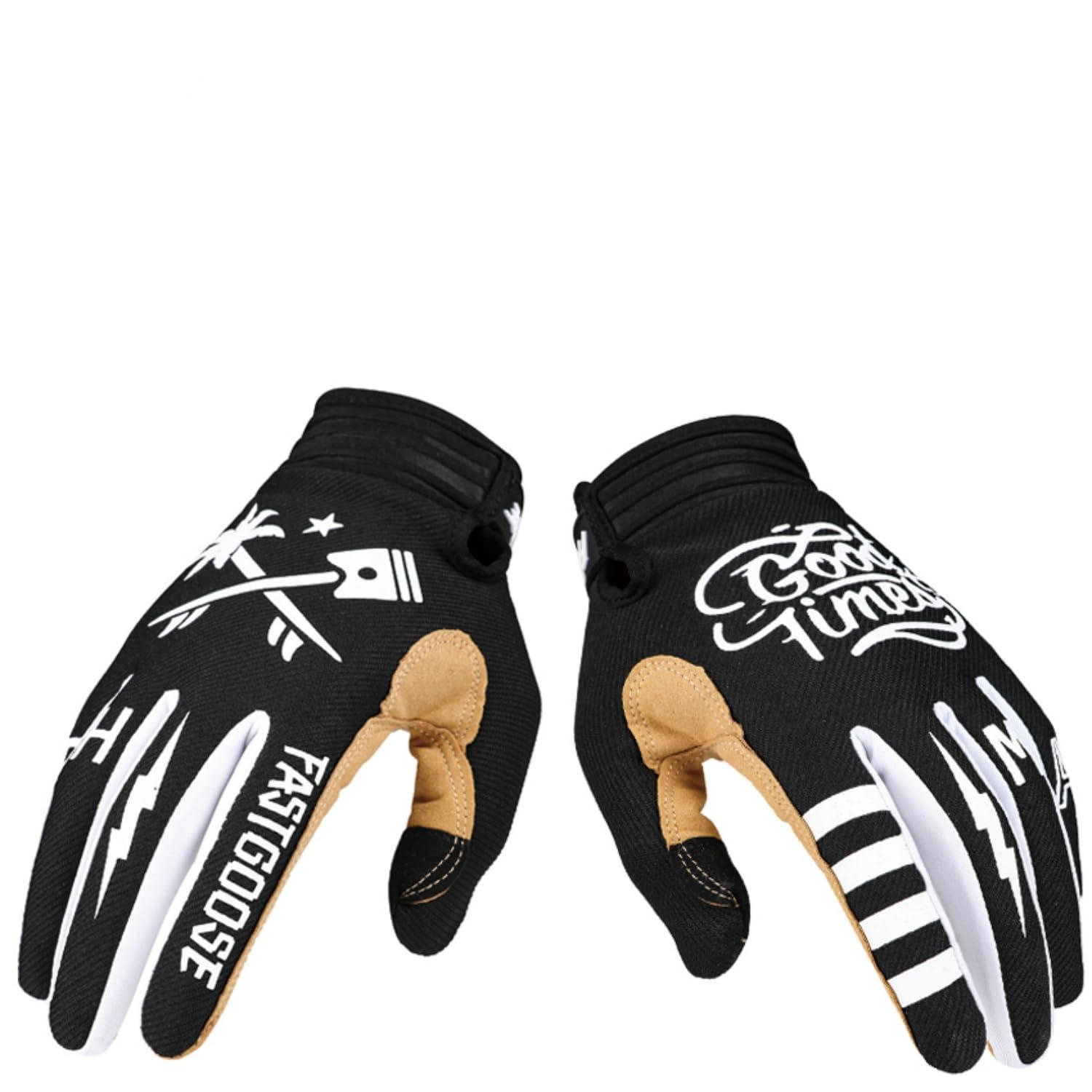 EXCEREY EXCEREY Cycling Gloves Mountain Bike Gloves for Outdoor Sports, Driving, Climbing for Men & Women (Black,Size M)