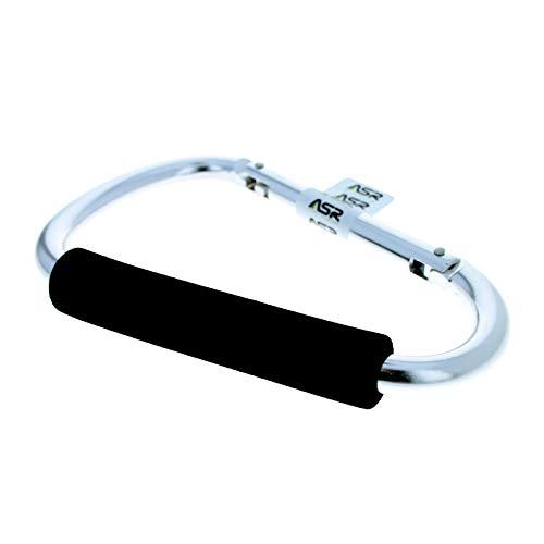 ASR Outdoor ASR Outdoor Jumbo 6.5 Inch Grip Carabiner - Silver
