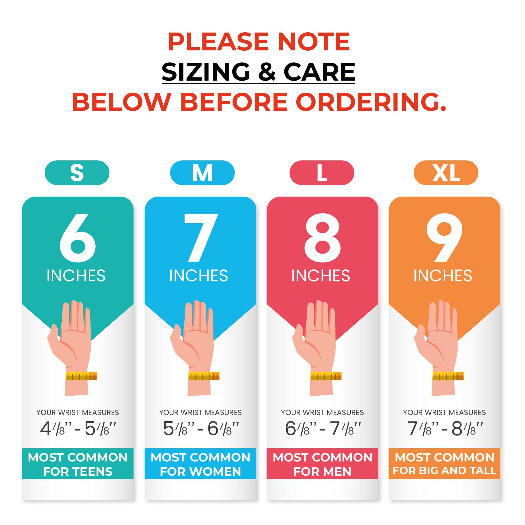 EFX EFX Performance Surgical-Grade Silicone Wristband with Programmed Holograms for Balance, Strength, Flexibility, and Energy | Great for Seniors | Measure Wrist Before Ordering and See Chart for Sizing