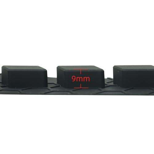 BESNIN BESNIN Bike Chainstay Protector 2pcs MTB Silicone Chain Stay Frame Guard Protect Your Bike Frame for Most Bicycle