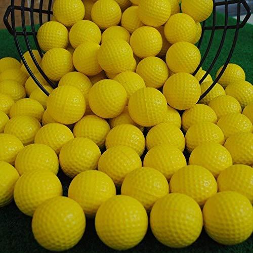 Dsmile Dsmile Practice Golf Balls, Foam, 36 Count, Yellow