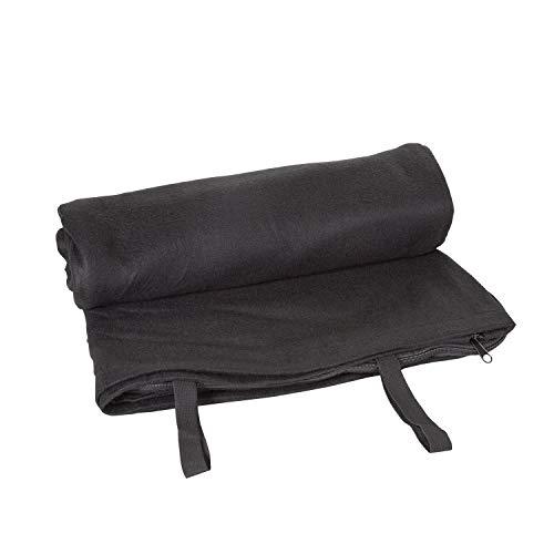 Stansport Stansport Fleece Sleeping Bag - Black (510-20), (32- X 75-Inch)