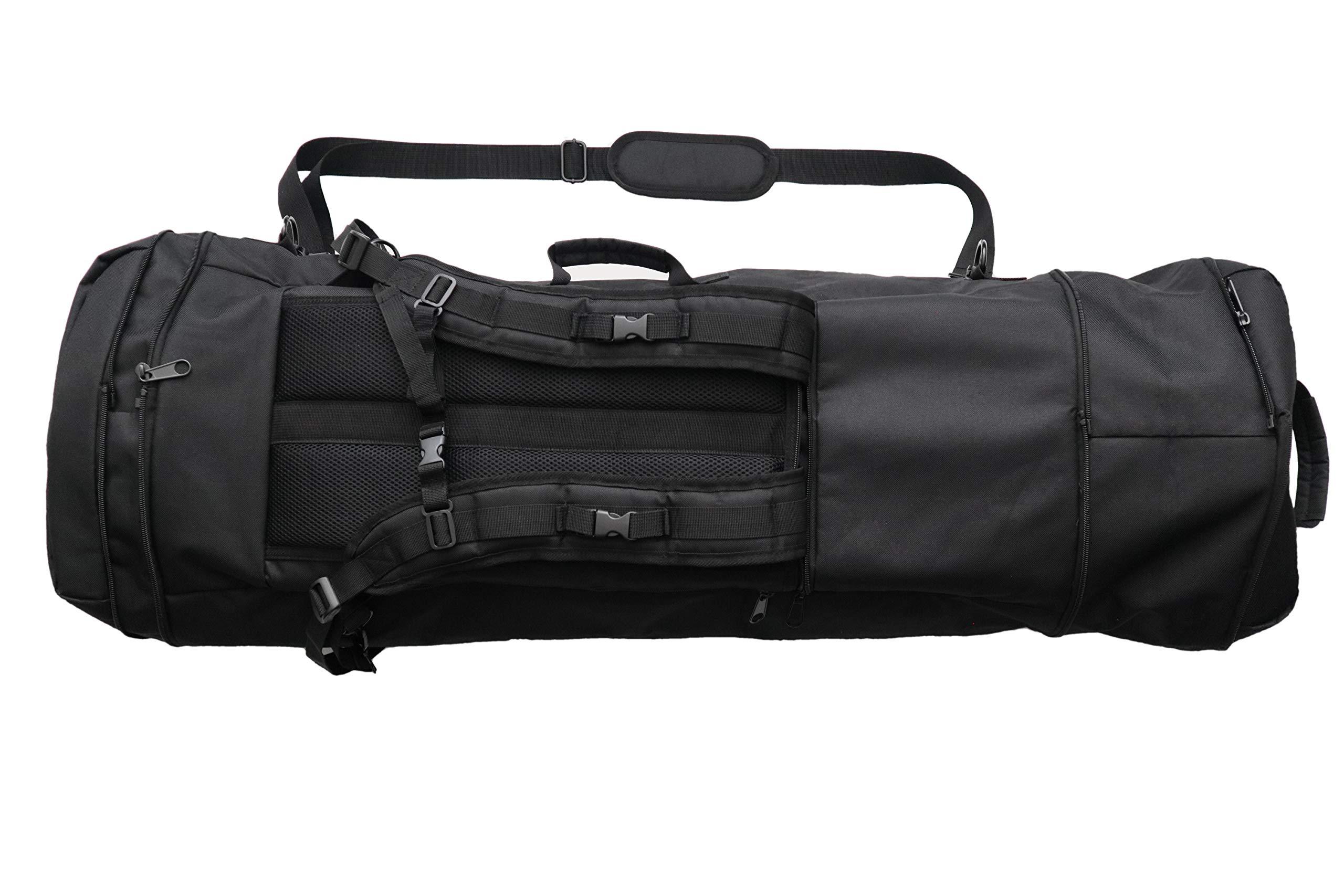 GoRide GoRide Elite Electric Longboard Skateboard Backpack Bag Carrier with Laptop Holder (Black)