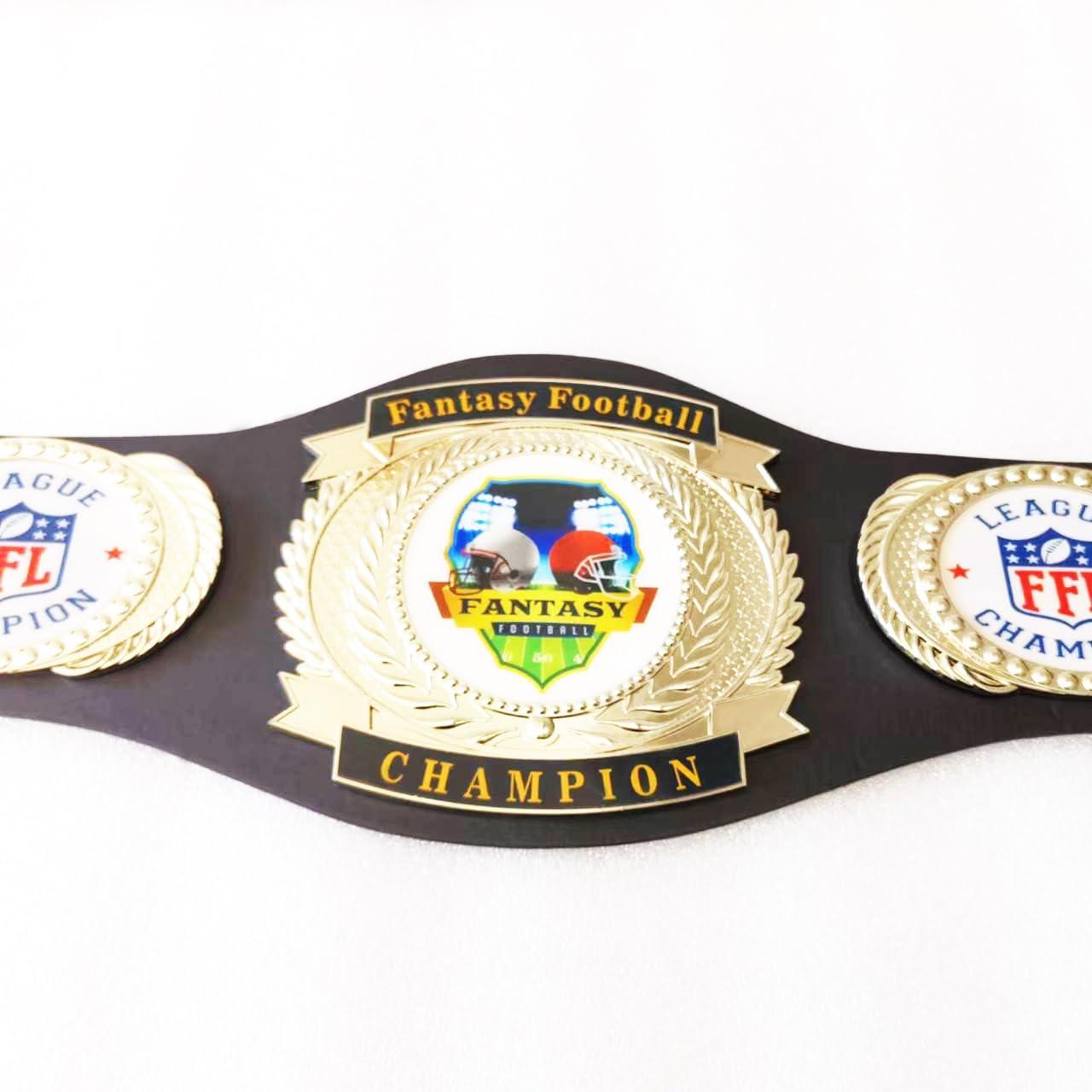 guancrown guancrown Fantasy Football Championship Belt - Adjustable Official Fantasy Football Belt - First Place Winner Award for Fantasy Football League