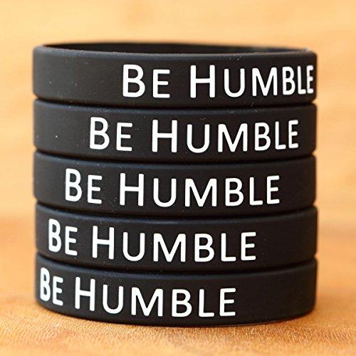 SayitBands SayitBands 5 Be Humble Silicone Wristband Bracelets