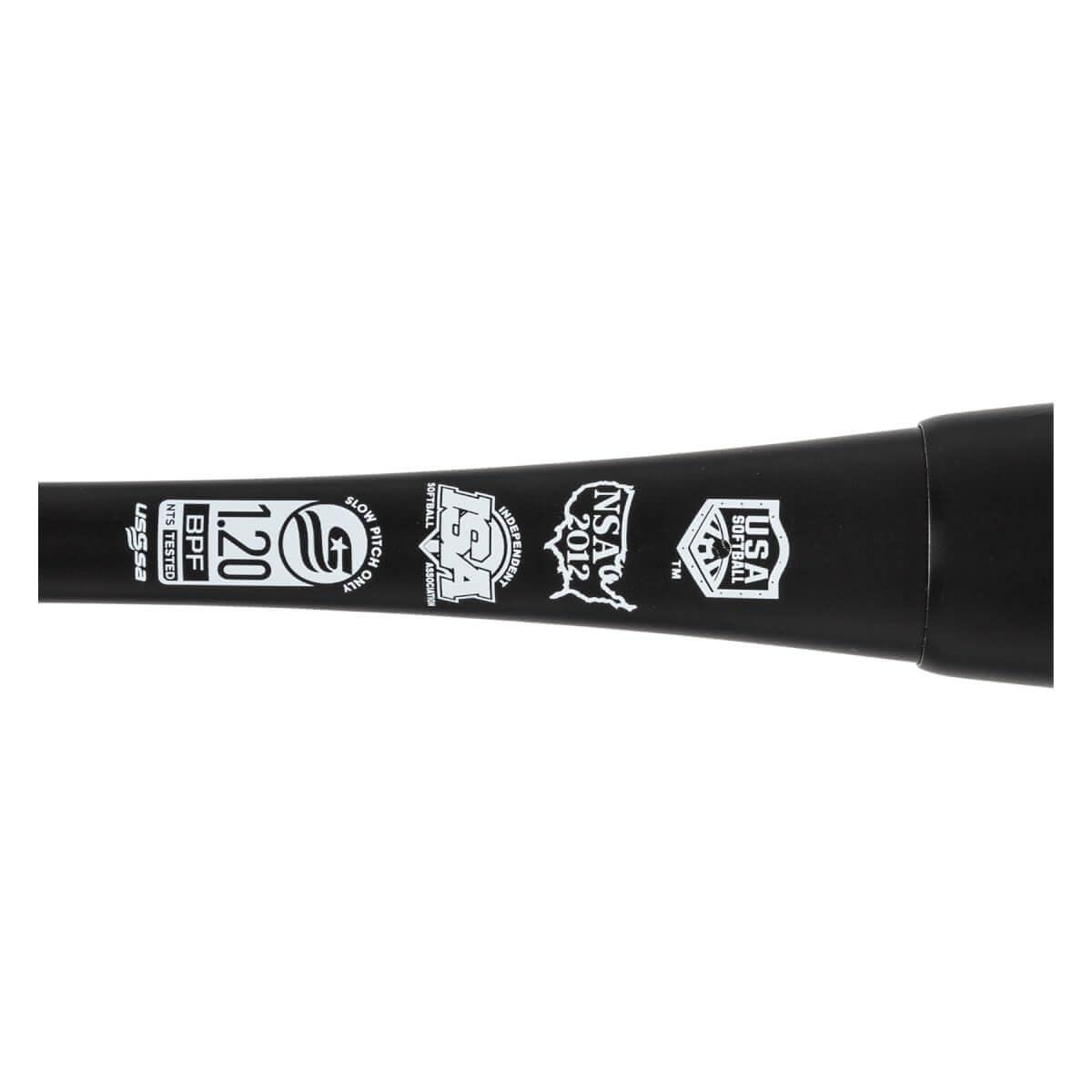 Miken Miken MV-1 13\" Maxload Dual Stamp 240 Slow Pitch Softball Bat: MPMV 34\" 27 oz.