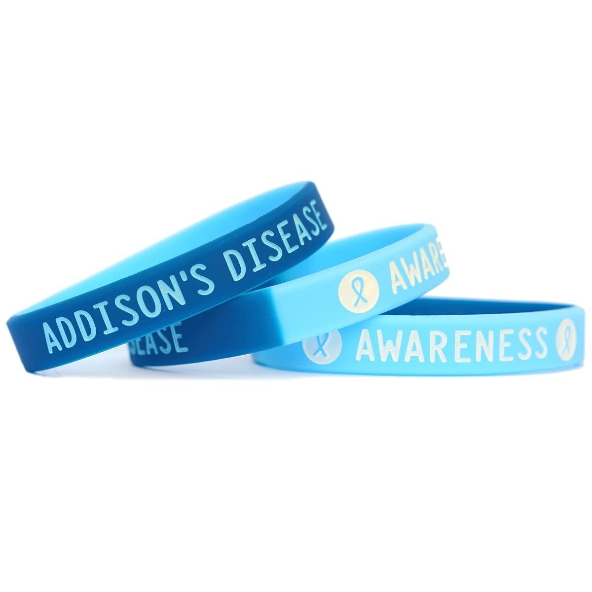 SayitBands SayitBands Three (3) Addison's Disease Bracelets