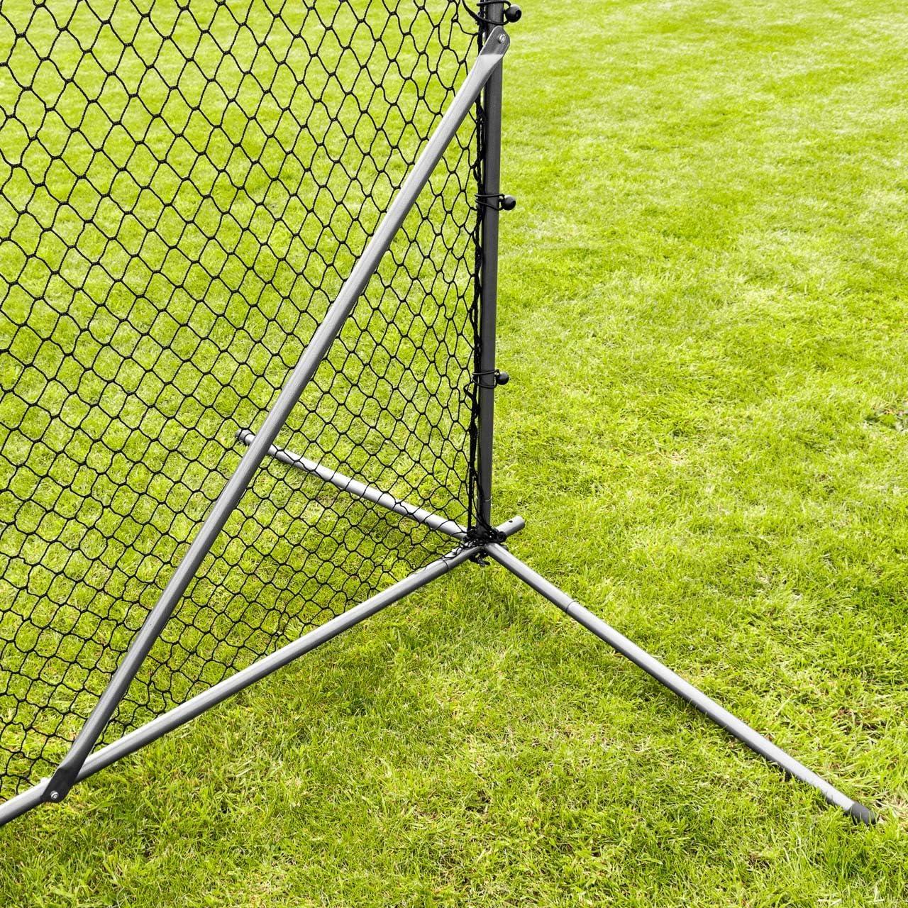 Net World Sports Stop That Ball Backstop Net Systems | Multi-Sport Ball Stop Net & Posts | Pop-Up, Freestanding & Socketed Options [5 Sizes] (Freestanding, 20ft)