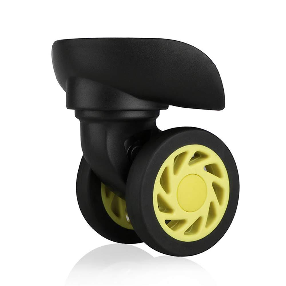 GH8 (DL-W208#) Mute Connected Spinner Wheels for Replacement Luggage Wheels Wear Silent Draw bar Box DIY (2 pcs/Set)