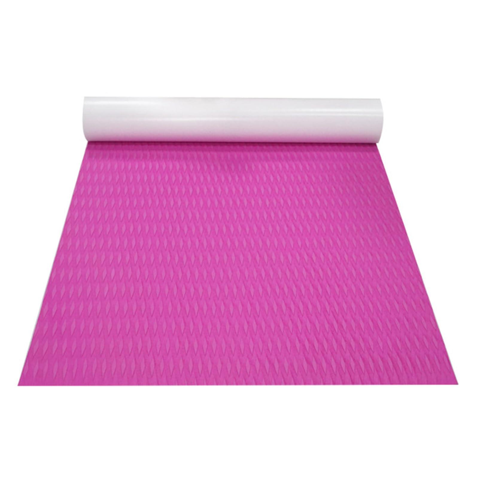 WKXTECZT WKXTECZT EVA Foam Boat Flooring Faux Teak Boat Decking Sheet Easily Cut Non-Slip Marine Mat Dot Texture Self-Adhesive Flooring Sheet for Pontoon Motorboat RV Yacht,Pink,240cmX90cm