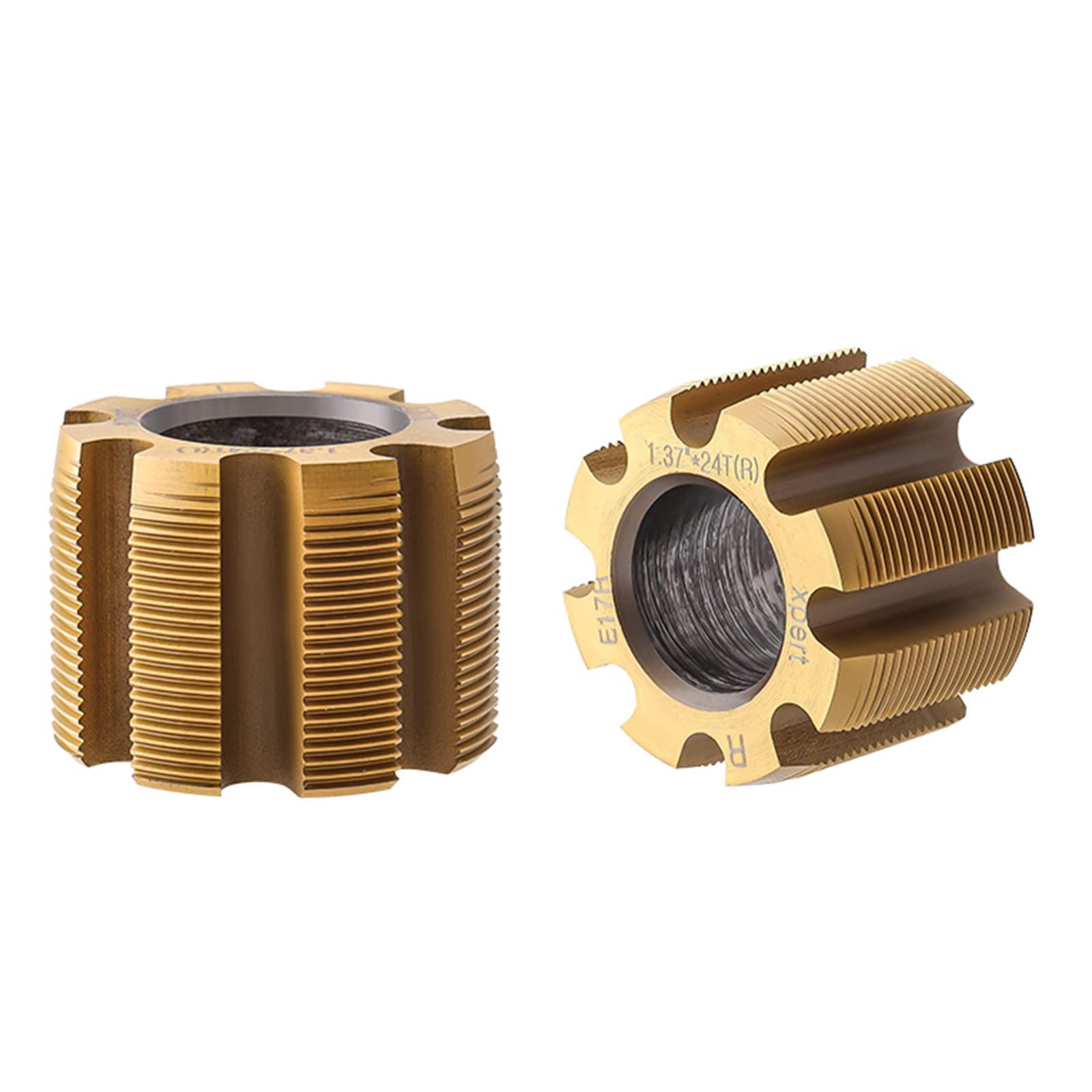 Acinkeety Acinkeety Bike Bottom Bracket Tapping Tool Thread Parts 1.37in X 24T BB68 BB73 Bottom Bracket Milling Cutter Tapping Tool Thread Tapping Tool Bottom Bracket Tapping Tool Bottom Bracket Thread Tool