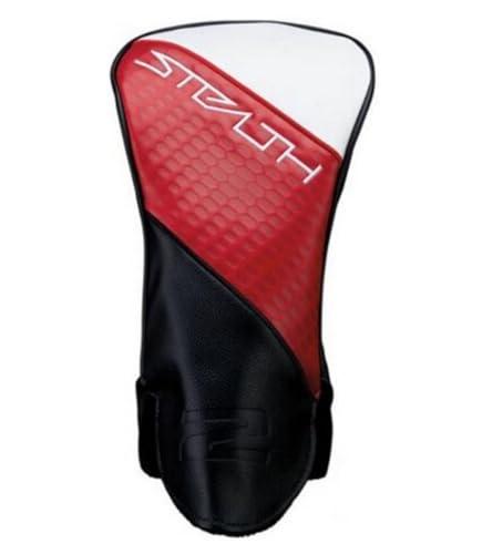 TaylorMade TaylorMade New Golf Stealth 2 Black/Red/White Driver Headcover