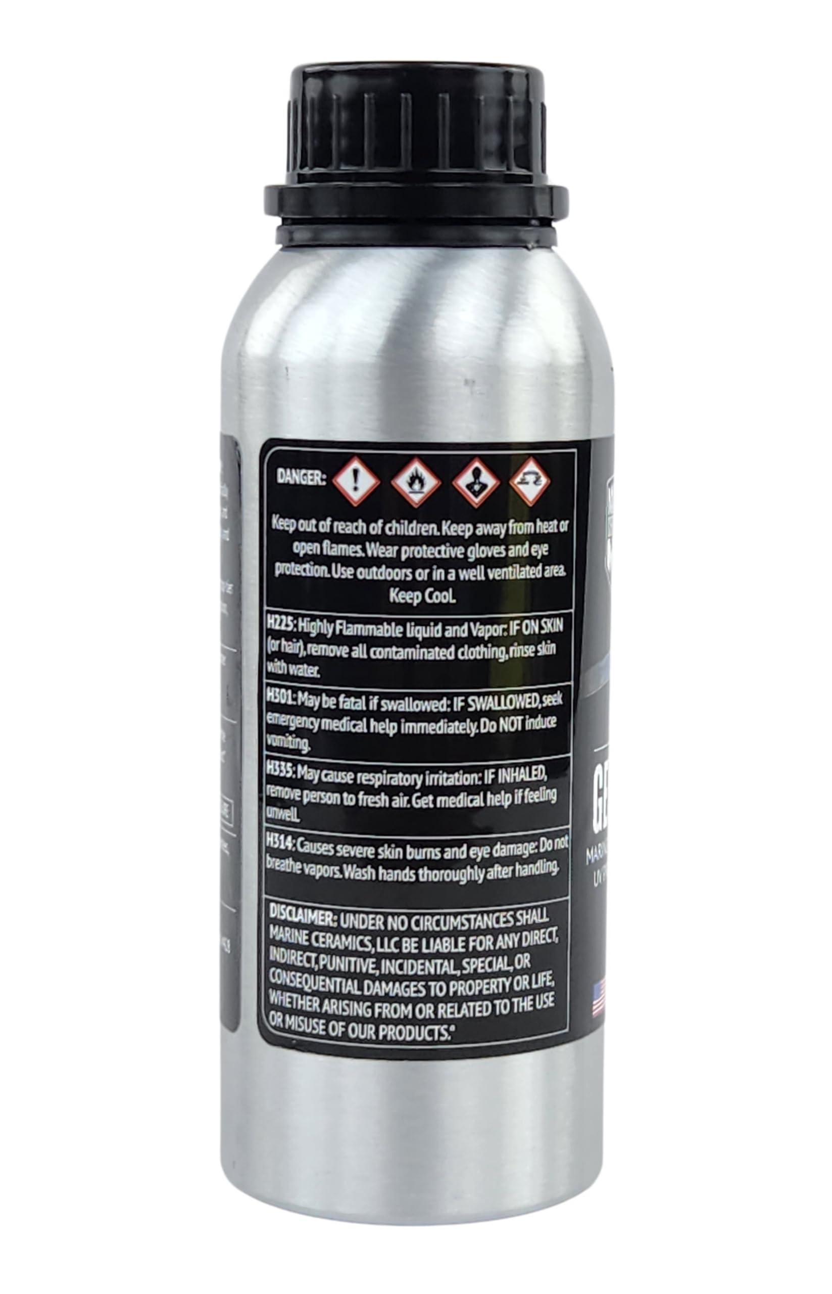 Marine Ceramics Marine Ceramics - Professional Gelcoat & Paint Ceramic Coating (250ml) / 18-Month Superior Protection / 2x Thicker, Quick & Easy 1 Coat Application/High Gloss, UV & Salt Defense