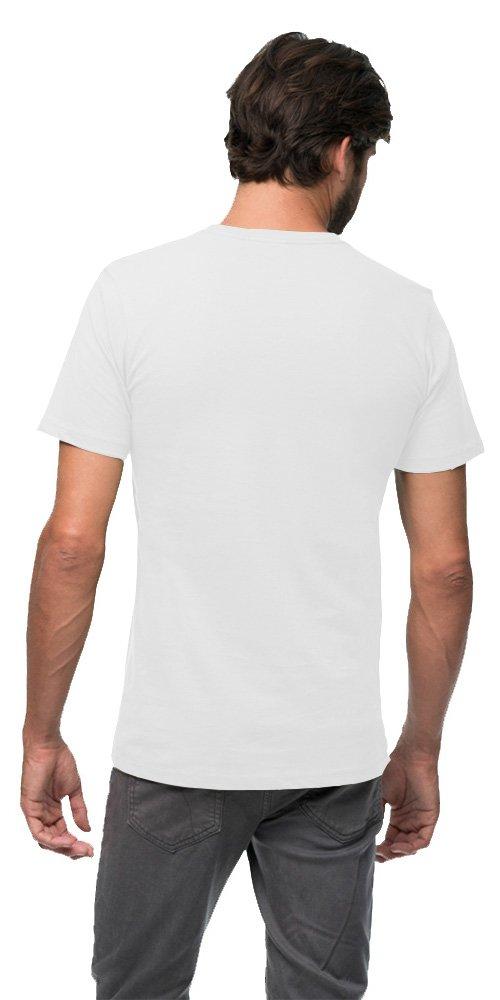 econscious econscious Unisex Standard 100% Cotton Short Sleeve Fashion Tee, White, Small
