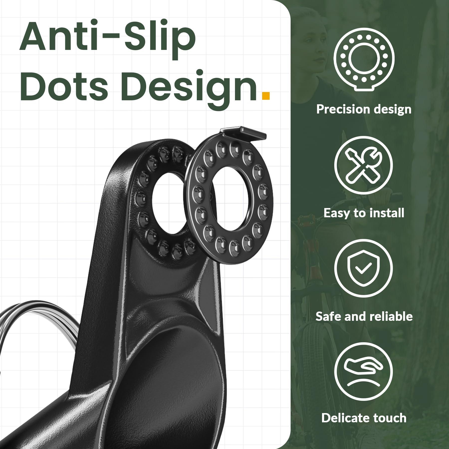 Titanker Titanker Upgraded Bike Trailer Hitch for Schwinn, Bike Trailer Coupler Bike Trailer Attachment for Instep, Bike Trailer Adapter for Cargo Trailer (1 PC-Black)