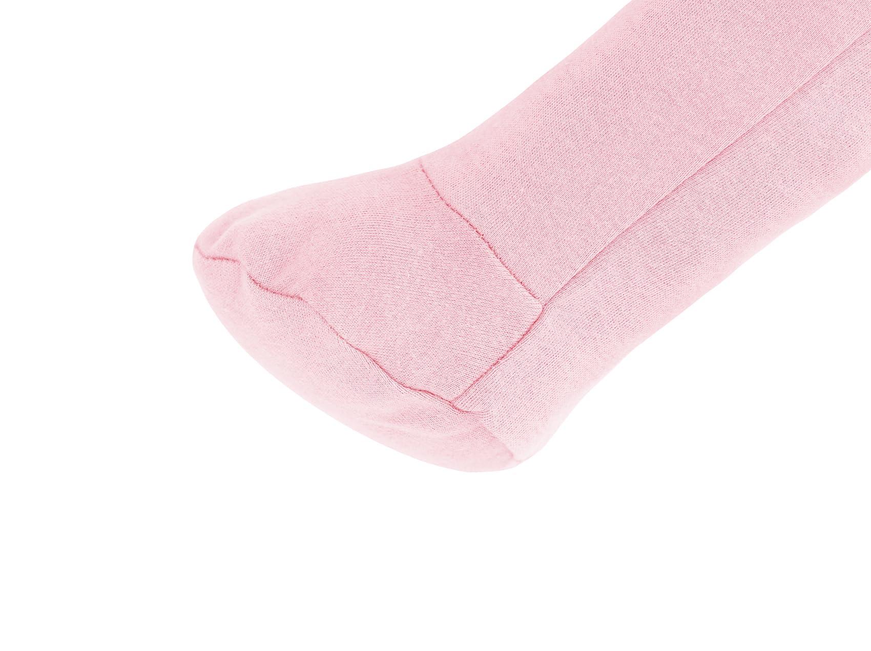 Eleven's Kingdom Eleven's Kingdom Baby Pajamas 3-6 Months Pink Cotton Baby Girl Sleeper Sleepers PJs with Mitten Cuffs,2 Way Zipper Baby Girl Clothes Onesie Footies Infant Sleep and Play Pink 3-6 Months