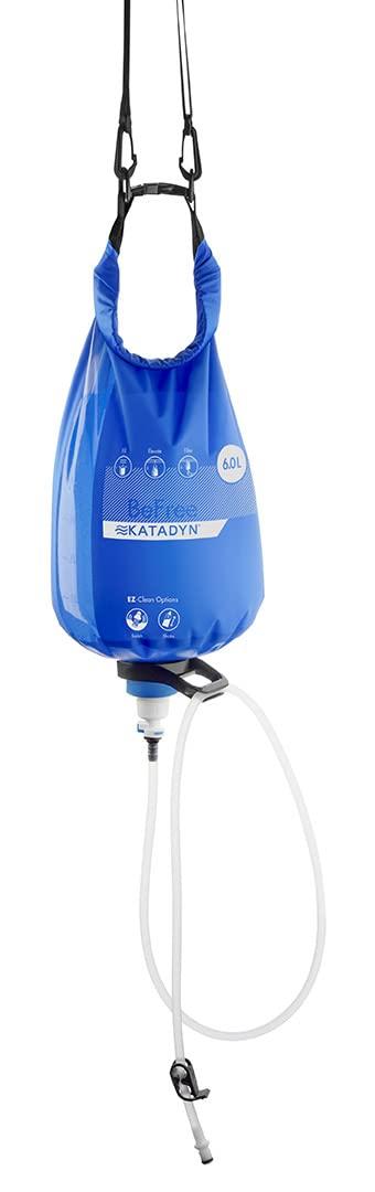 Katadyn Katadyn Gravity BeFree 6L Water Microfilter, Camping, Backpacking, Emergency Preparedness, Blue