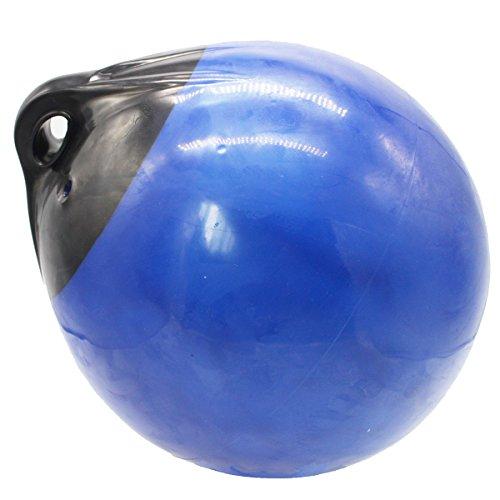 X-Haibei X-Haibei Pair of Boat Fenders Ball Round Anchor Buoy, Dock Bumper Ball Inflatable Vinyl Shield Protection Marine Mooring Buoy Blue, A29 D 11.8 *H 13.8 INCH