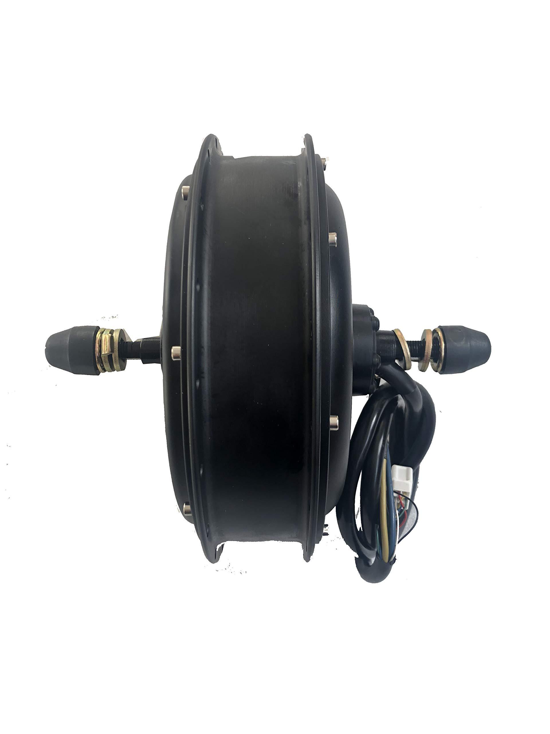 NBPOWER QS 3000W Brushless Hub motor,72V 80A Sabvoton controller, TFT Color Display,with PAS and Alarm, 3000W Electric Bike Conversion Kit (28inch Rear)