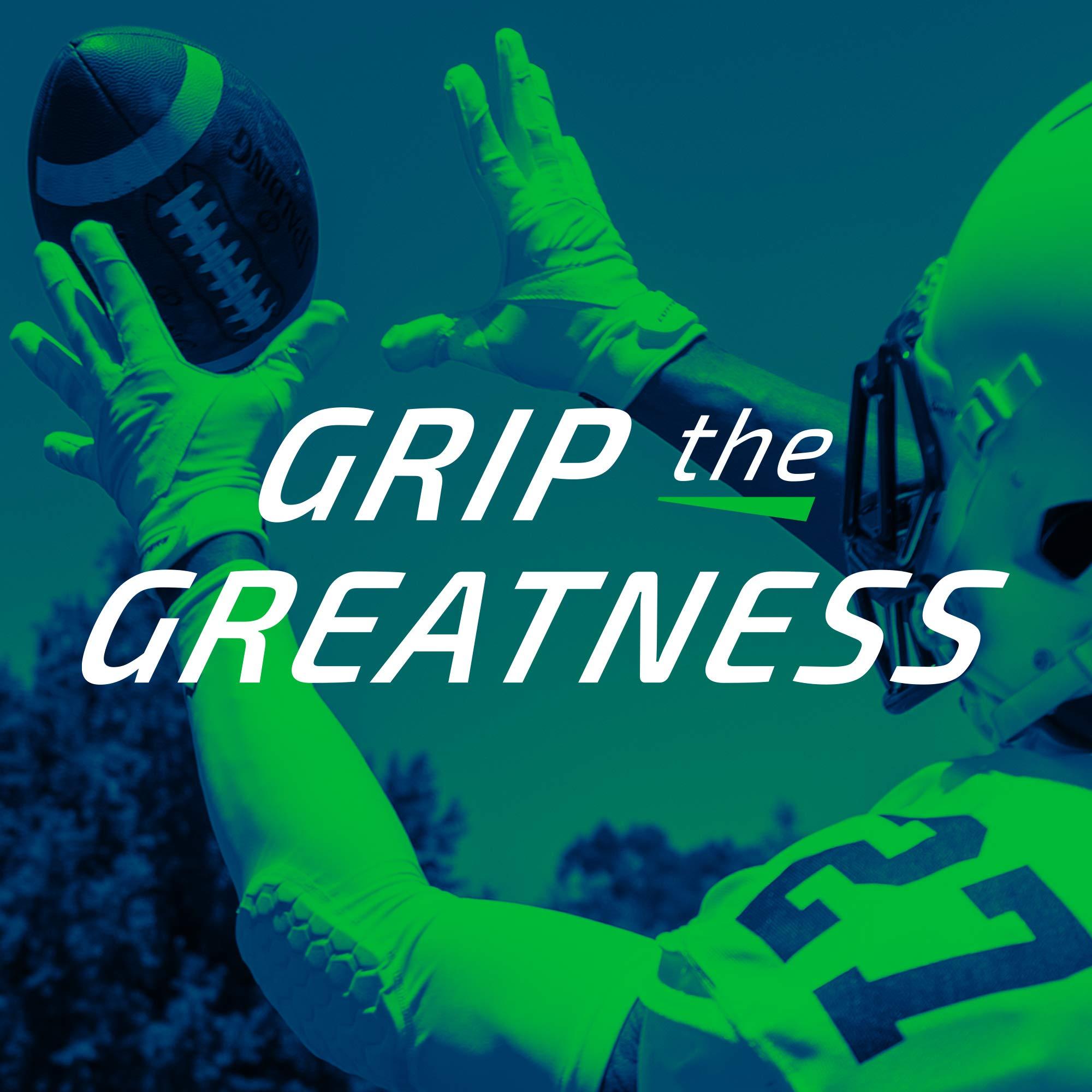 CUTTERS CUTTERS Rev Pro 5.0 Receiver Gloves Solid White L