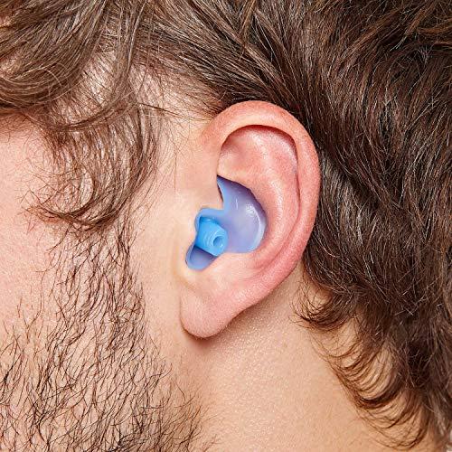 Zoggs Zoggs 300659-400 Aqua Plugz - Hypo-Allergenic Silicone Ear PlugsBlue